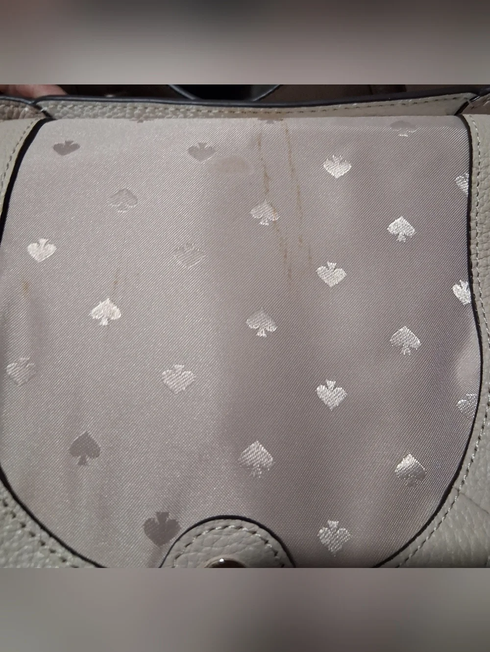 Kate Spade New York Leila Colorblock Medium Flap Backpack.